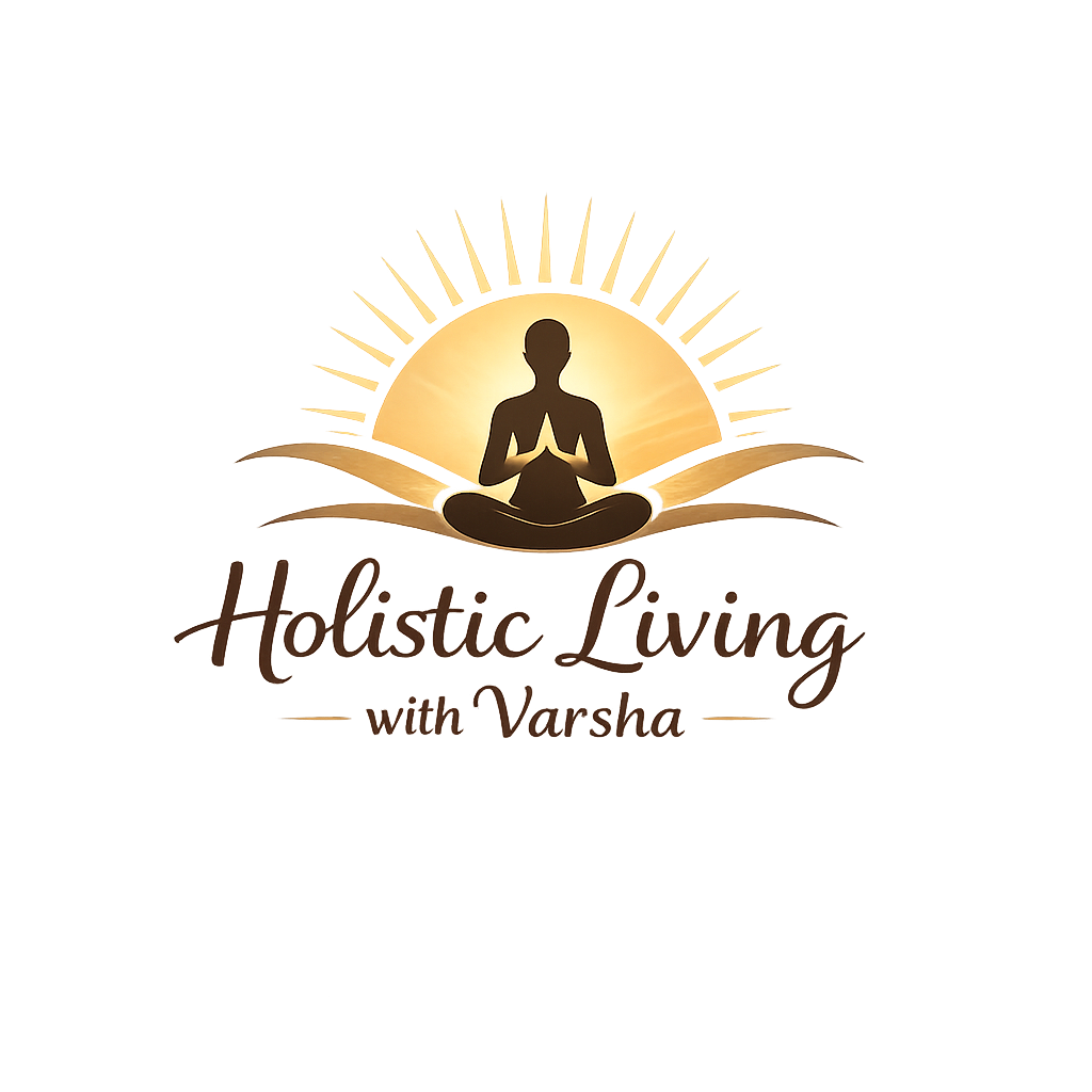 Holistic Living with Varsha logo
